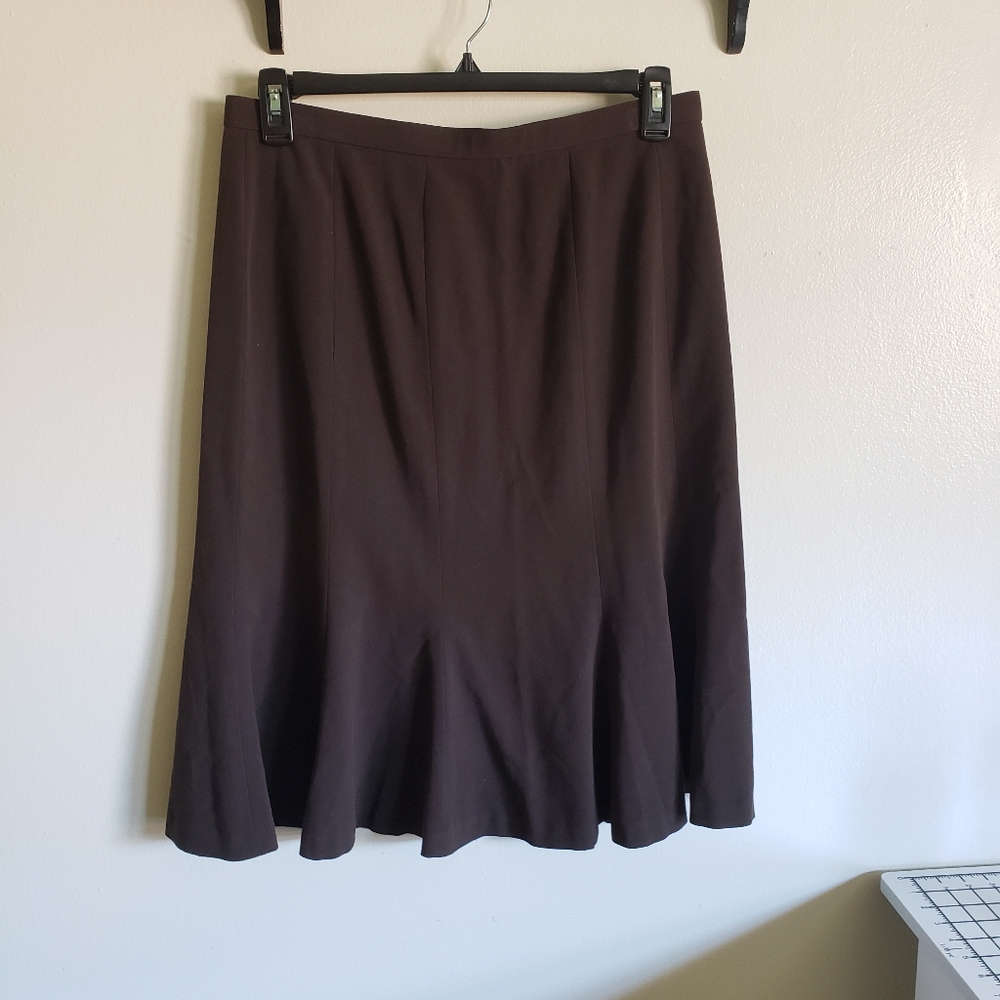 Brown trumpet skirt